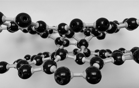 Bonding between layers of single crystal graphene