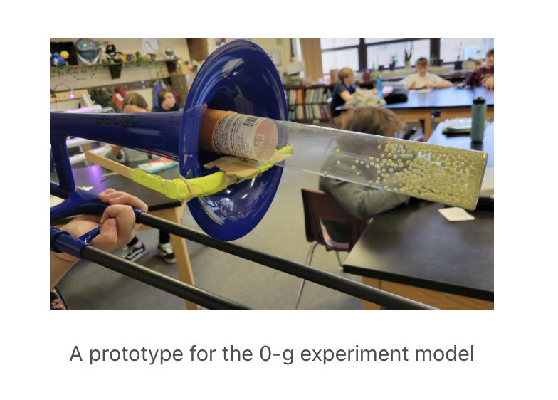 Model for Lisa's trombone experiment 