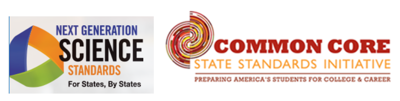 Logos for Next Generation Standards and Common Core State Standards